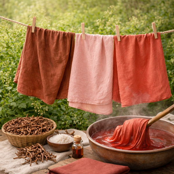 How Madder Creates the “Brick Red” Colour — The Science Behind a Natural Dye