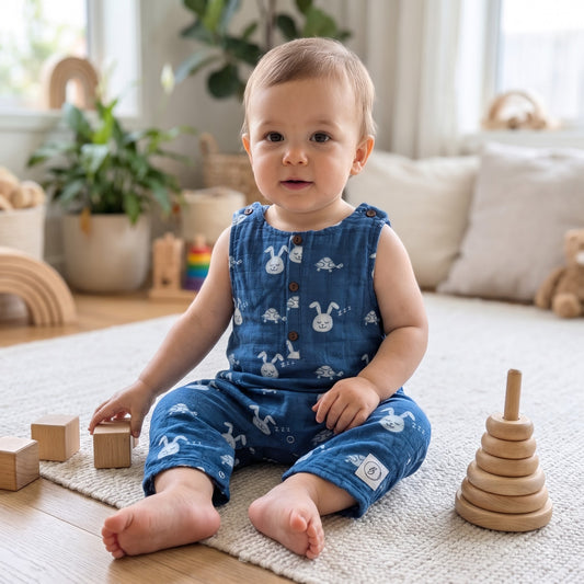 Organic Muslin Romper - choose your story!!!