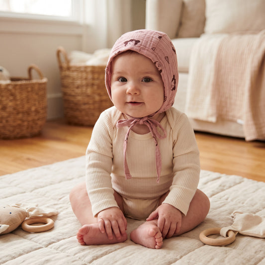 Organic Muslin Cap (set of 2) - choose your story!!!