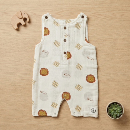 Organic Muslin Romper - choose your story!!!
