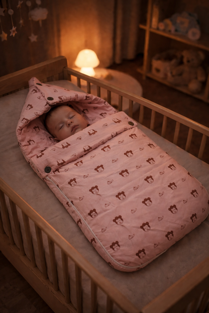 Premium Organic Cambric Baby Carrier Nest - choose your story!!!