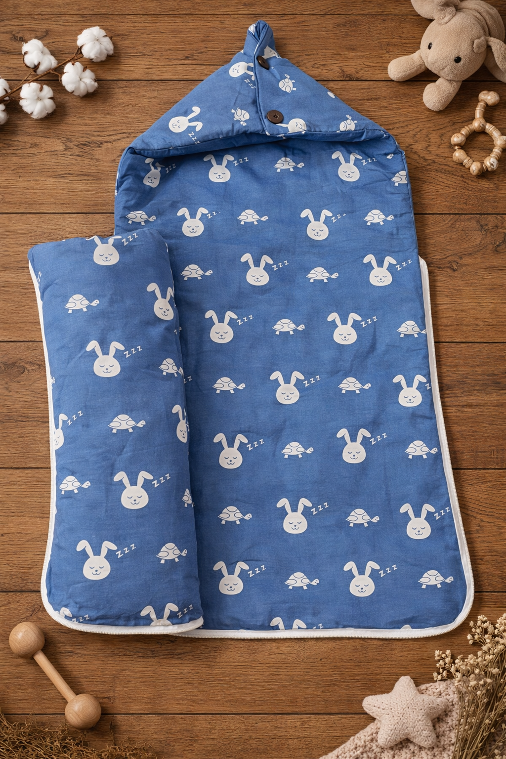 Premium Organic Cambric Baby Carrier Nest - choose your story!!!