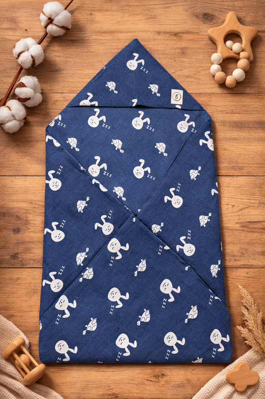 Premium Organic Muslin Hooded towel - choose your story!!!
