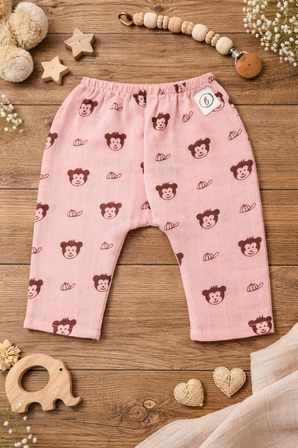 Organic Muslin Pants (set of 2) - choose your story!!!
