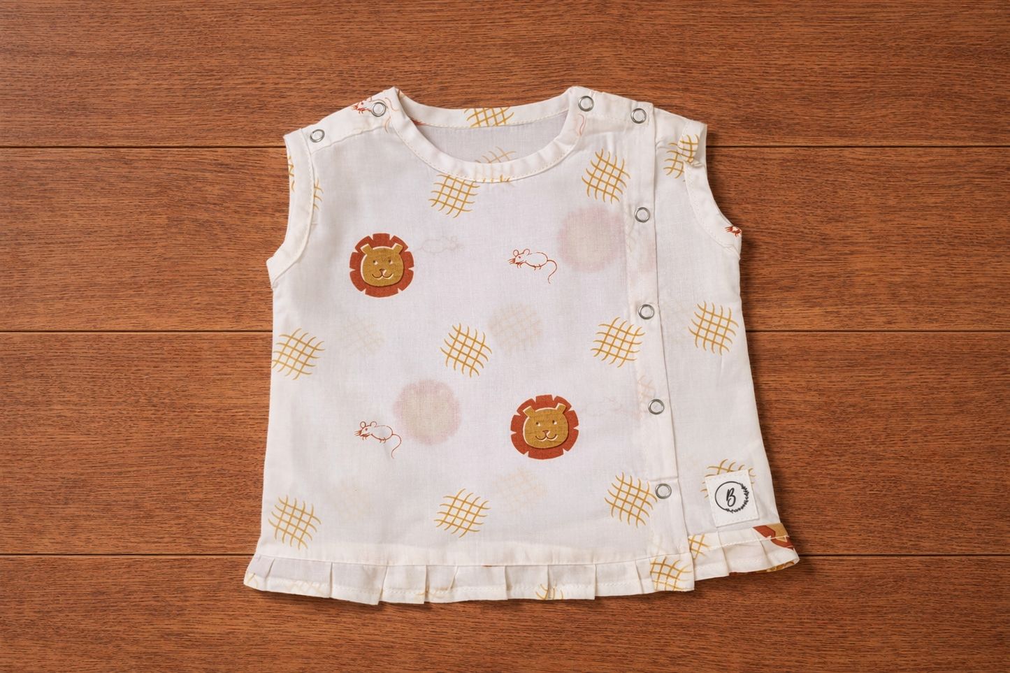 Organic Cambric Shirts- 3 print pack