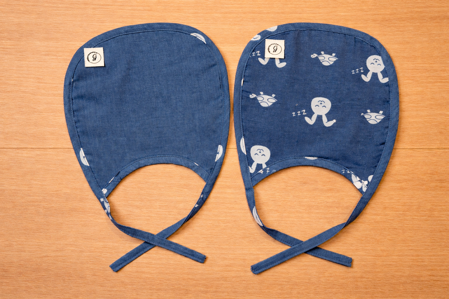 Organic Muslin Bibs (set of 2) - choose your story!!!