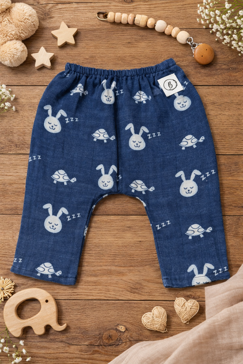 Organic Muslin Pants (set of 2) - choose your story!!!
