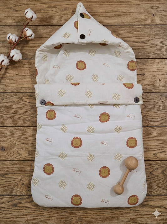 Premium Organic Cambric Baby Carrier Nest - choose your story!!!