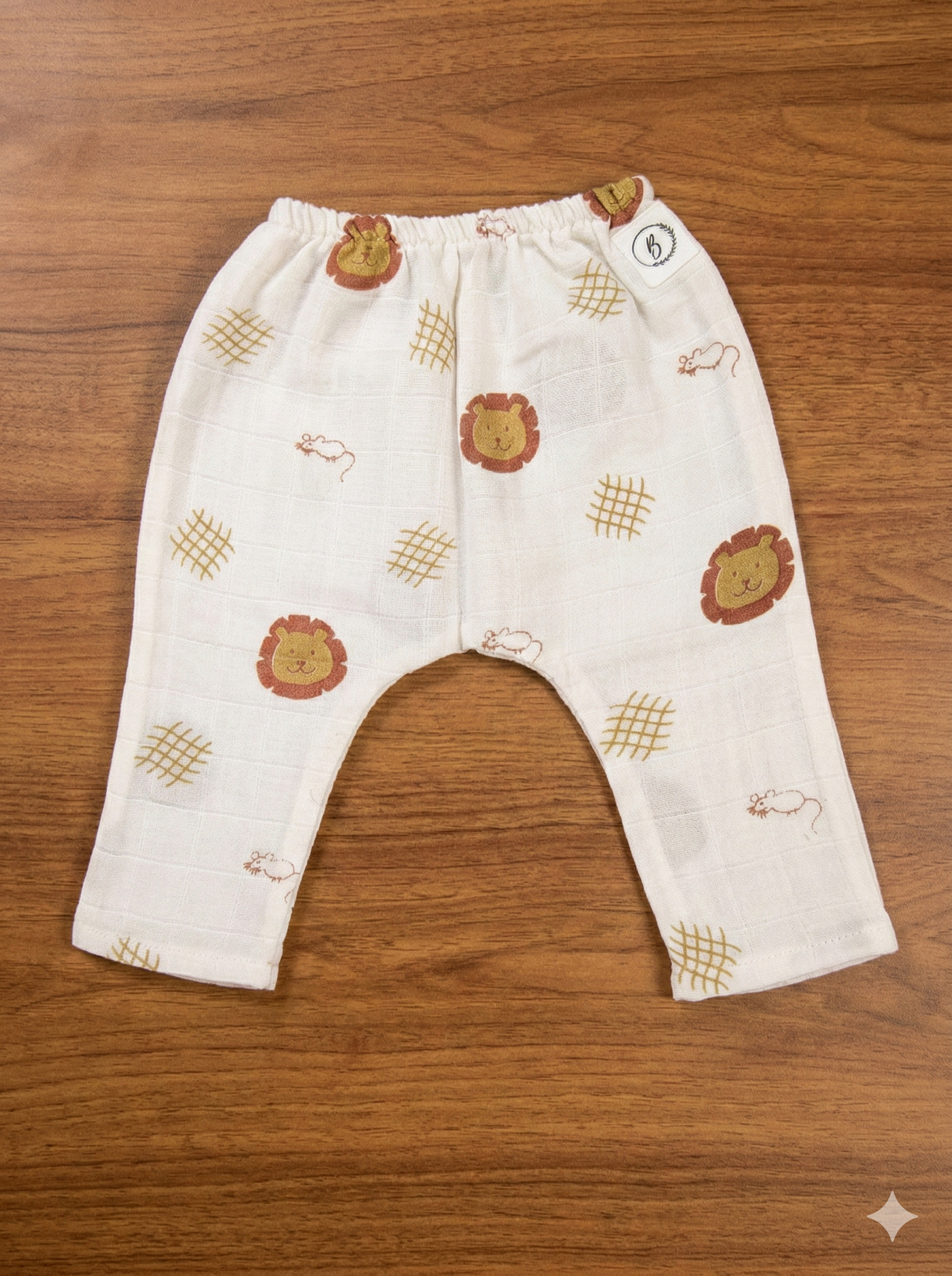 Organic Muslin Pants (set of 2) - choose your story!!!