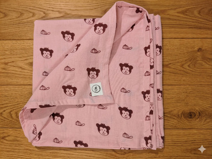 Premium Organic Muslin Swaddle - choose your story!!!