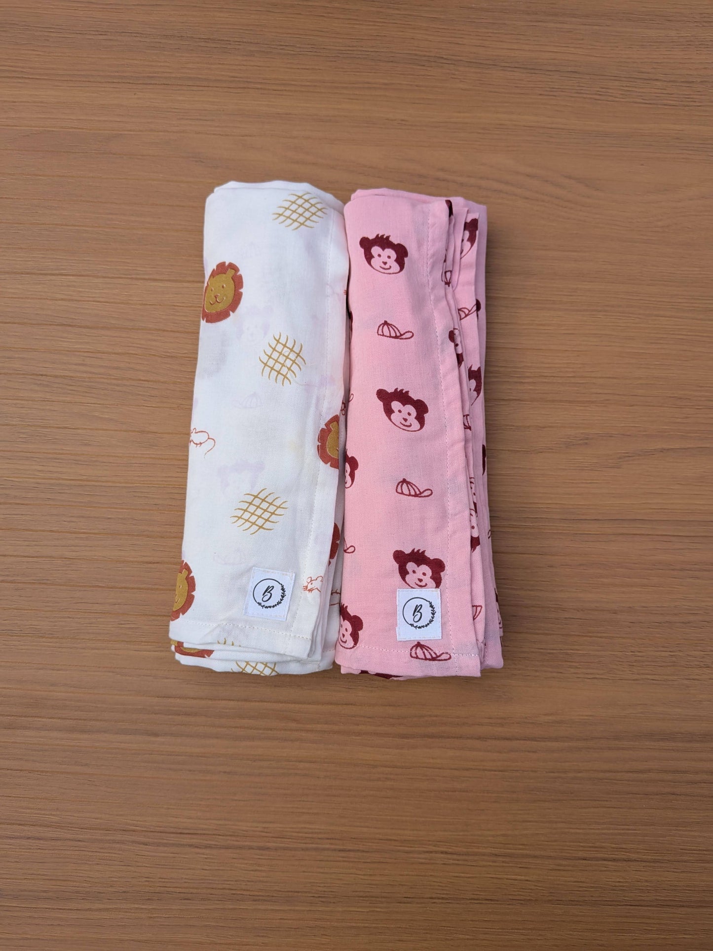 Premium Organic Muslin Swaddles combo - choose your story!!!
