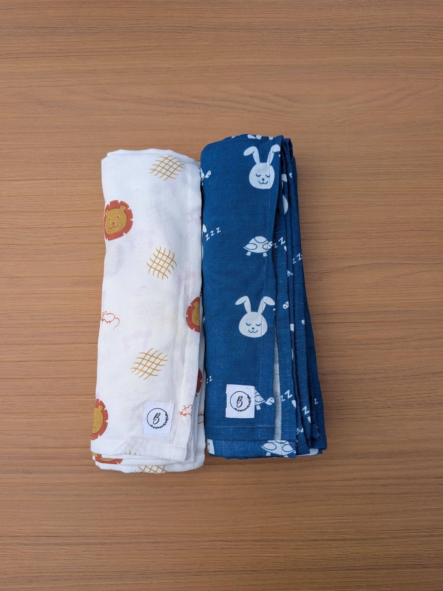 Premium Organic Muslin Swaddles combo - choose your story!!!