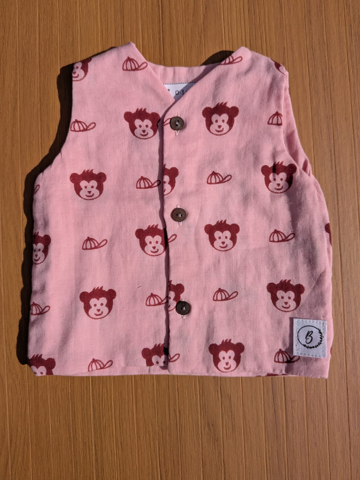 Organic Muslin Vests (set of 2) - choose your story!!!