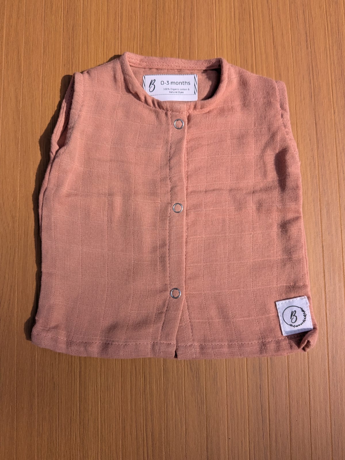 Organic Muslin Vests (set of 2) - choose your story!!!