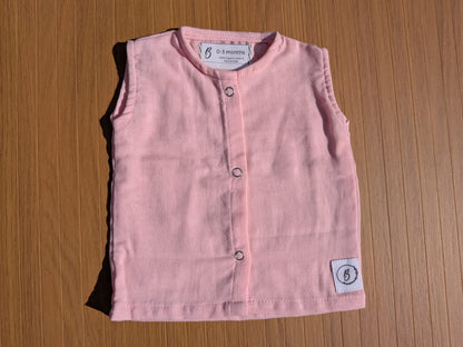 Organic Muslin Vests (set of 2) - choose your story!!!